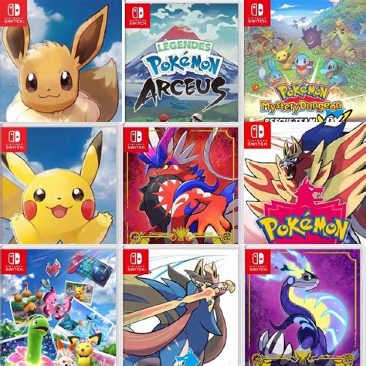 All Pokémon games on Nintendo Switch in 2022, ranked