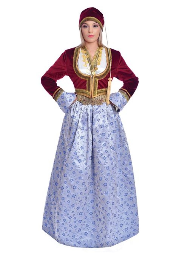 Greek Costume Amalia Lux Woman — Blessed Celebration
