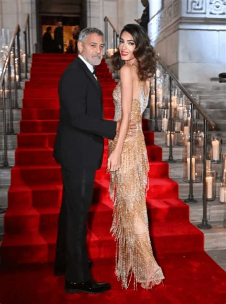 At The First Annual Albie Awards Presented By The Clooney Foundation For Justice, George And Amal Clooney Added A Touch Of Hollywood Glitz