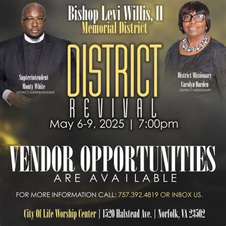 Bishop Levi Willis II Obituary and Funeral, Garden of Prayer Worship Center Pastor