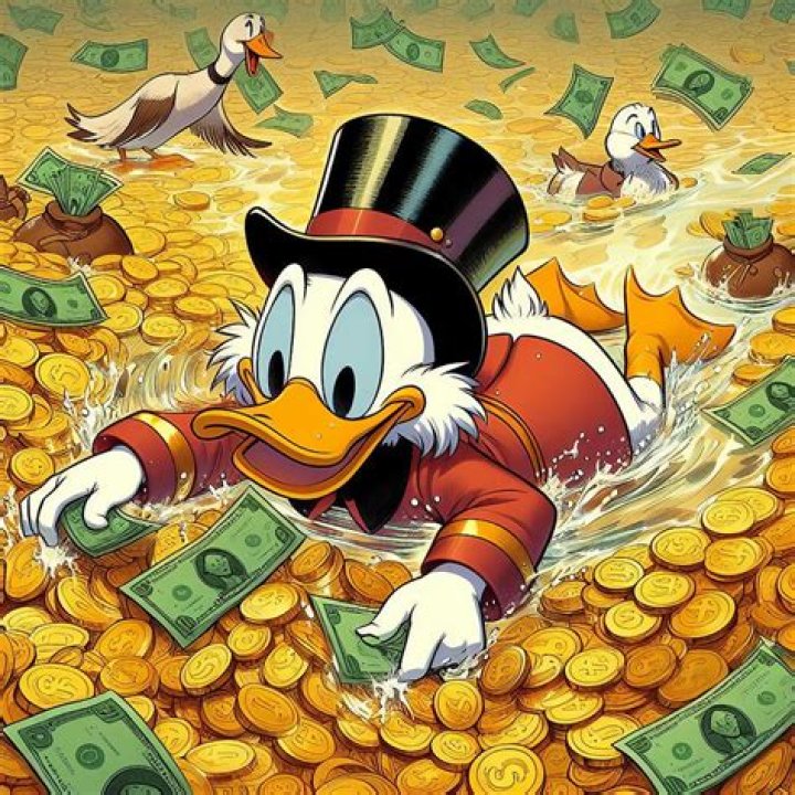Can you swim in money like Scrooge McDuck? – Celebrity