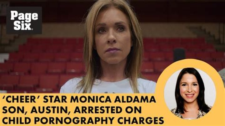 Cheer star Monica alam’s son Austin arrested on child pornography charges