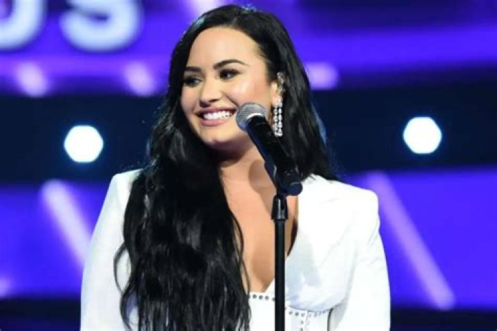 Demi Lovato Shows Off Her Stretch Marks By Tracing Them With Glitter Paint – Pics!