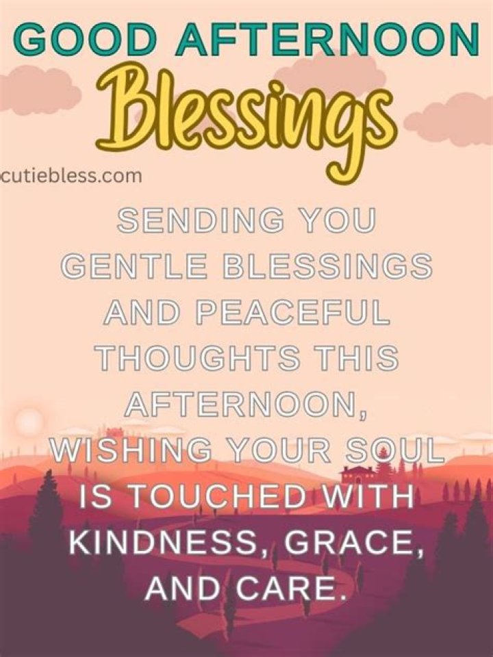Discover The Power Of Good Afternoon Blessing Quotes