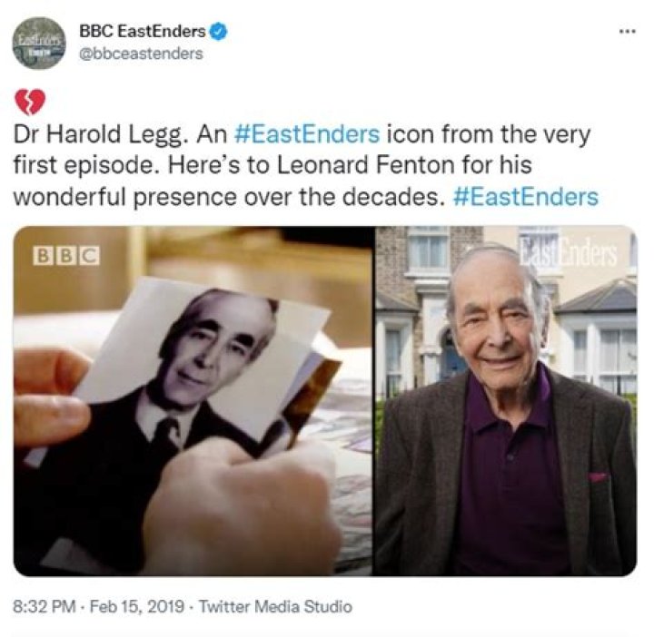 EastEnders Leonard Fenton Net Worth At Death, How Rich Was The Actor?
