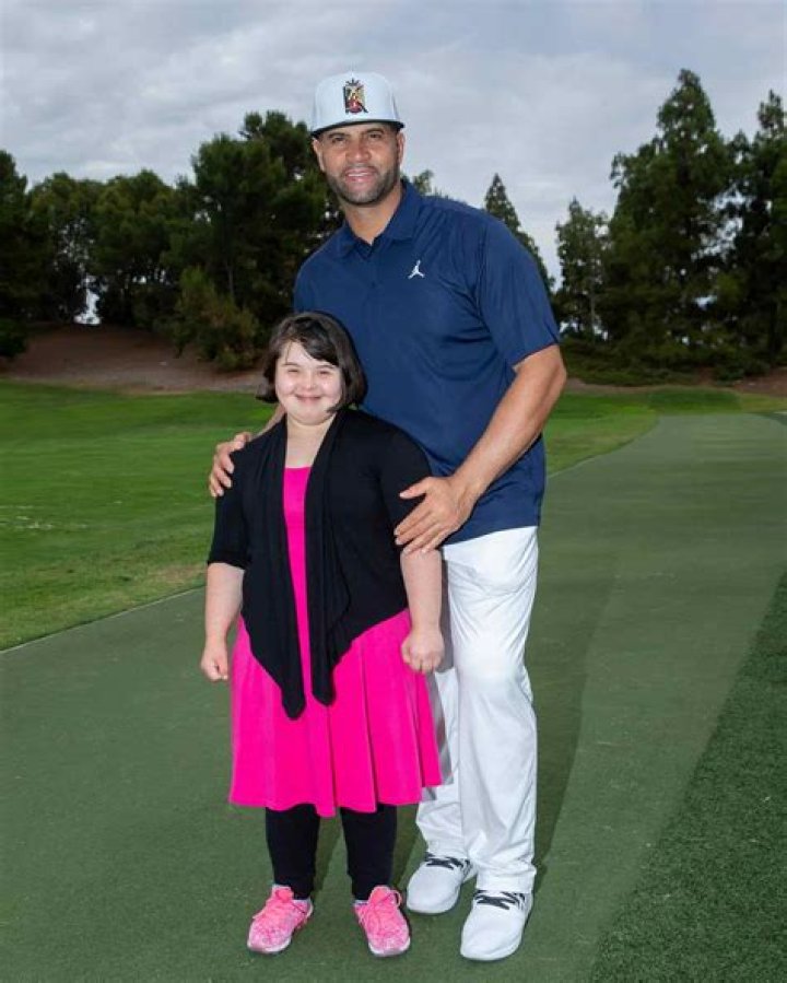 Who is Albert Pujols' daughter?