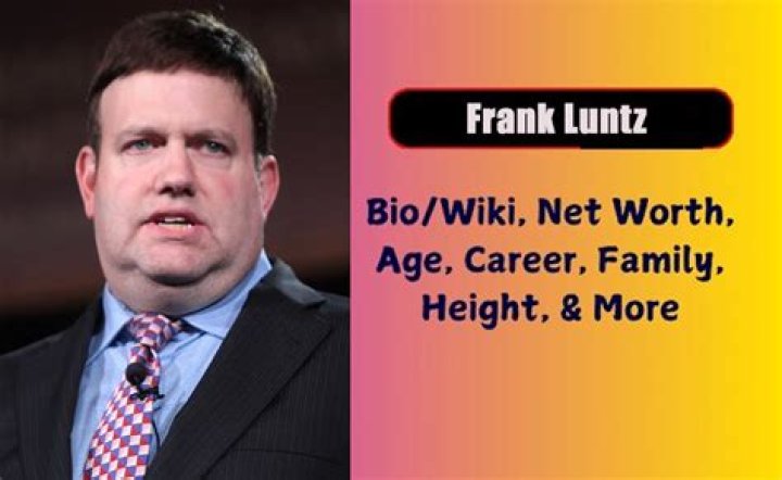 Frank Luntz Wikipedia, Biography, Wife, Family and Net Worth: Who Is He Married To?