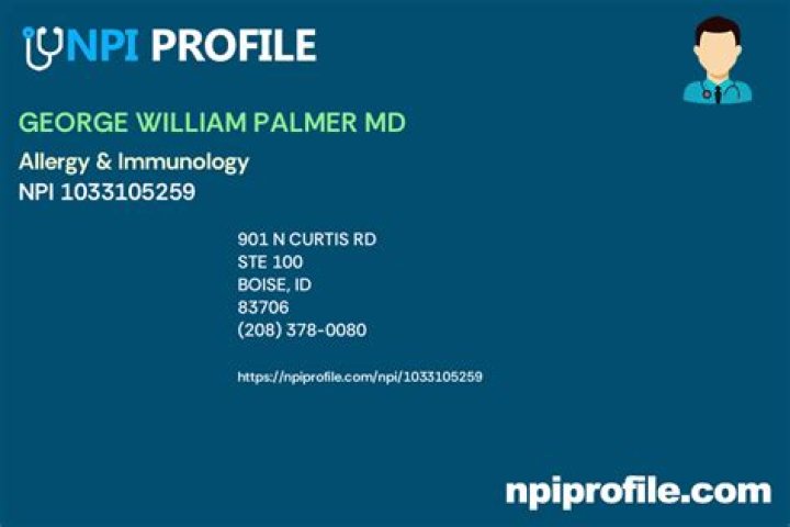 Dr. George Palmer, MD – Statesboro, GA