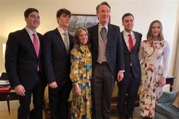 Glenn Youngkin family, wife, children, parents, siblings