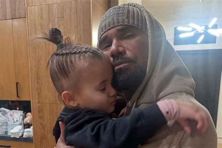 How many children did Shemar Moore have?