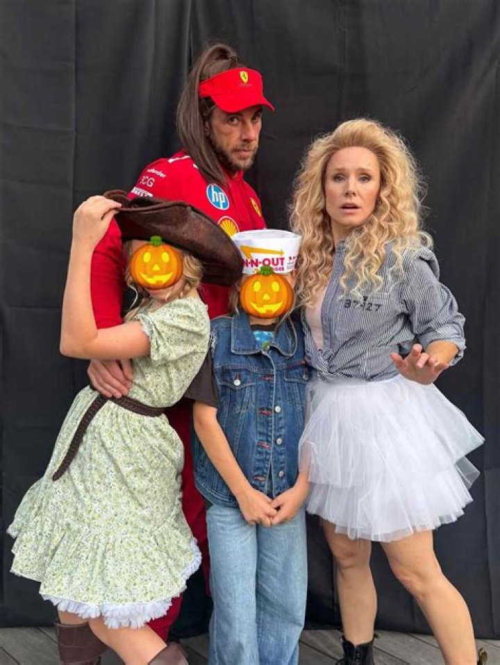 How many kids does Dax Shepard and Kristen Bell have?