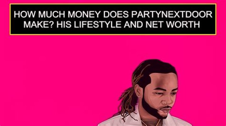 
How Much Money Does PartyNextDoor Make? Latest Income Salary
