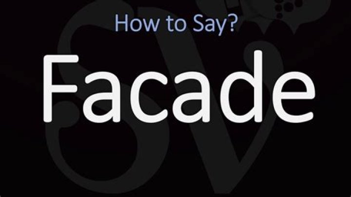 How to pronounce facade