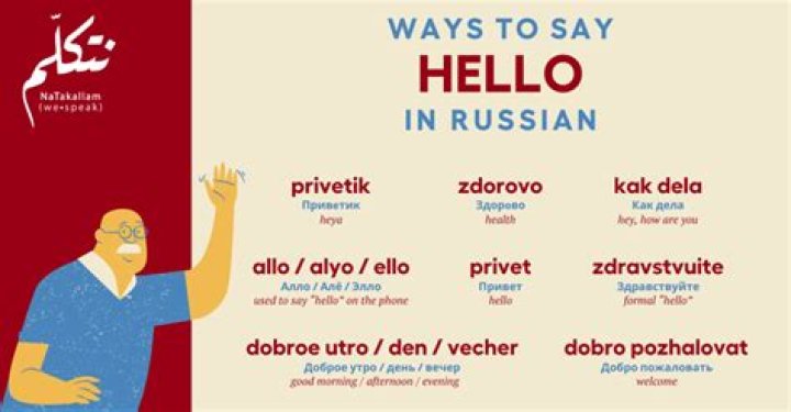 How to say you re welcome in russian