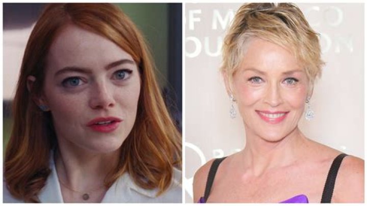 Is Emma Stone related to Sharon Stone?
