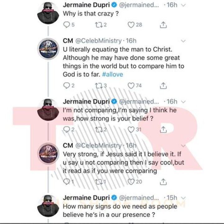 Jermaine Dupri Calls Nipsey Hussle Jesus In Surprising Message — Outraged People Of Faith Want To Know How He Got There