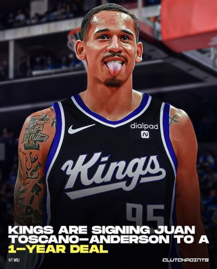 Juan Toscano-Anderson contract, salary, net worth