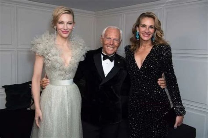 Julia Roberts, Cate Blanchett And More Honor Giorgio Armani Recipient Of Outstanding Achievement British Fashion Award