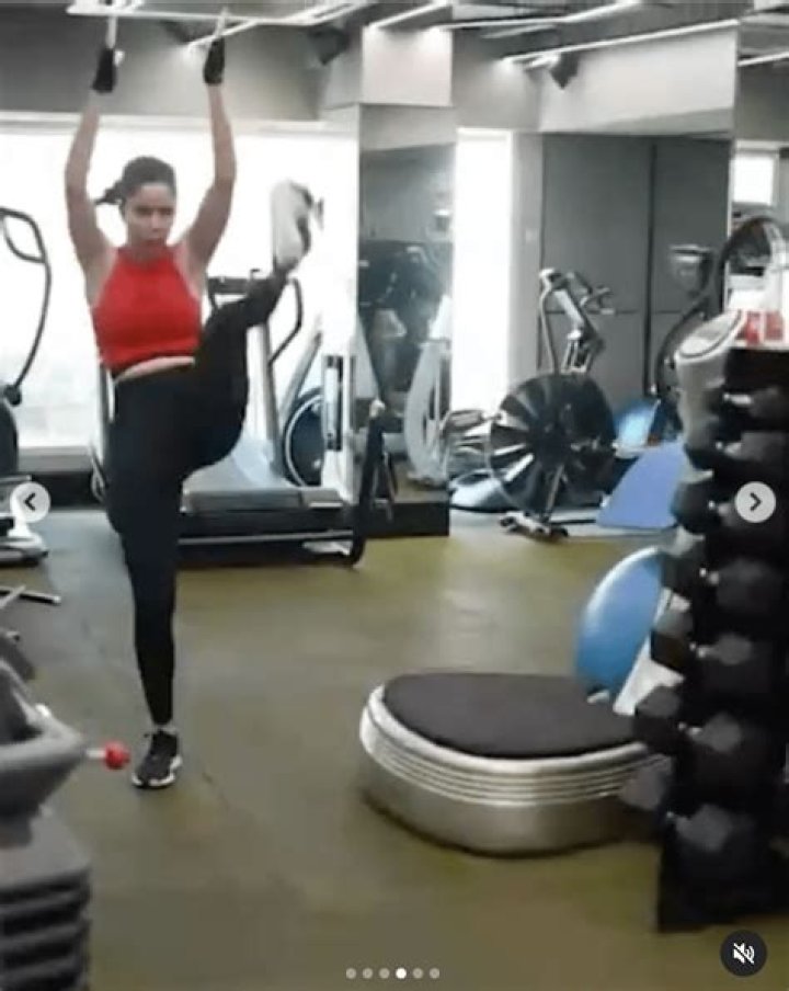 Katrina Kaif in Workout Gear Says it's 