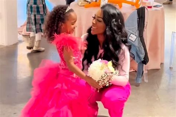 Kenya Moore’s Daughter Brooklyn Daly Has The Best Time At Kandi Burruss’ Son, Ace Wells Tucker’s Birthday Party – See The Sweet Photo