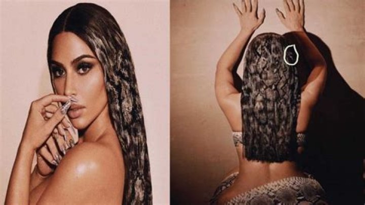 Kim Kardashian Shows Off Snakeskin Print Hair But Some Noticed A Huge Photoshop Fail