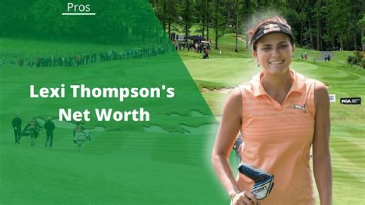 How much does Lexi Thompson make?