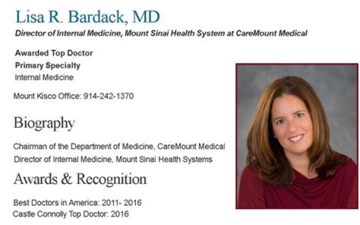 Dr. Lisa Bardack, MD – Mount Kisco, NY