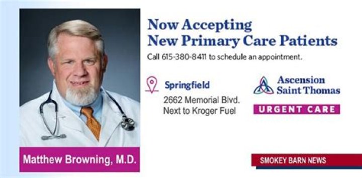 Dr. Matthew Browning, MD – Springfield, TN
