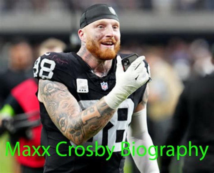 Maxx Crosby age, height, ethnicity, family, college, 40 time, draft, trade, net worth, Instagram
