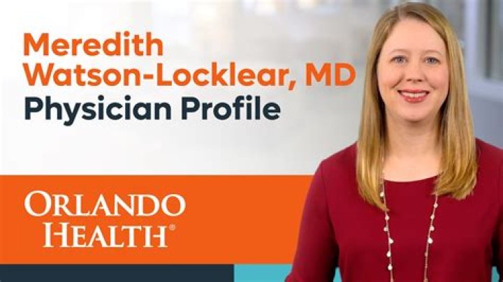 Dr. Meredith (Watson) Watson-Locklear, MD – Orlando, FL