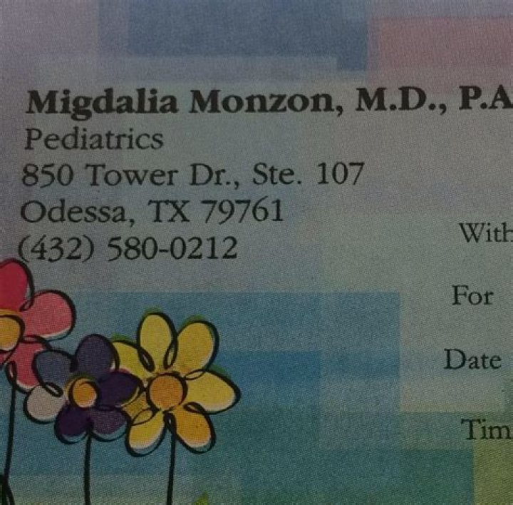 Dr. Migdalia Monzon, MD – Odessa, TX