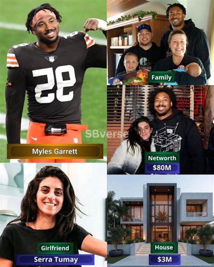 Myles Garrett siblings: Sean Williams, Brea Garrett