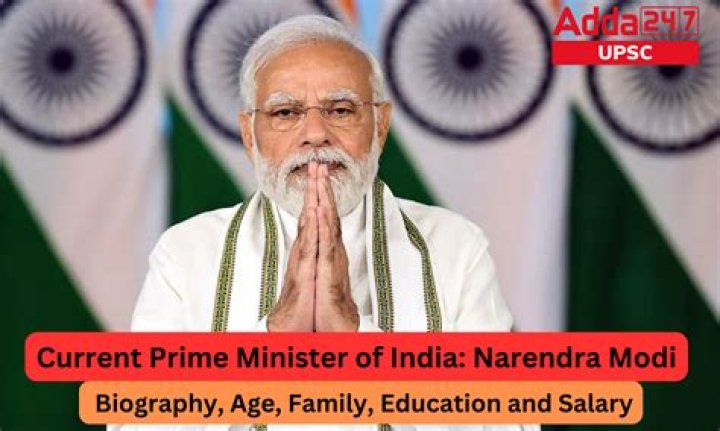Narendra Modi Biography, Wife, Age, Children, Height & More
