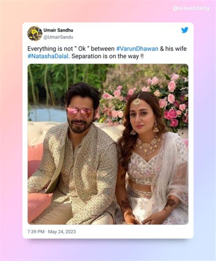Natasha Dalal Age And Wikipedia: Meet Varun Dhawan Wife On Instagram