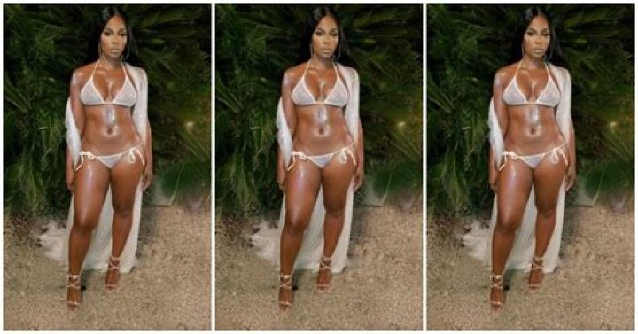 Ashanti in Bathing Suit Celebrates 41st Birthday in Bahamas  — Celebwell