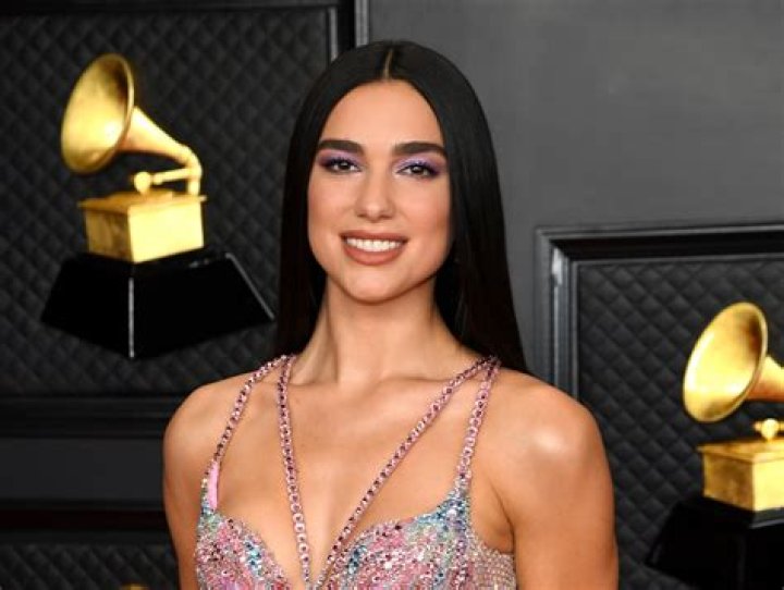Dua Lipa in Butterfly Bra Top Flaunts Flat Abs — Celebwell