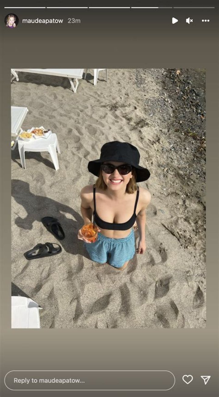 Maude Apatow in Bathing Suit Vacations in Europe — Celebwell