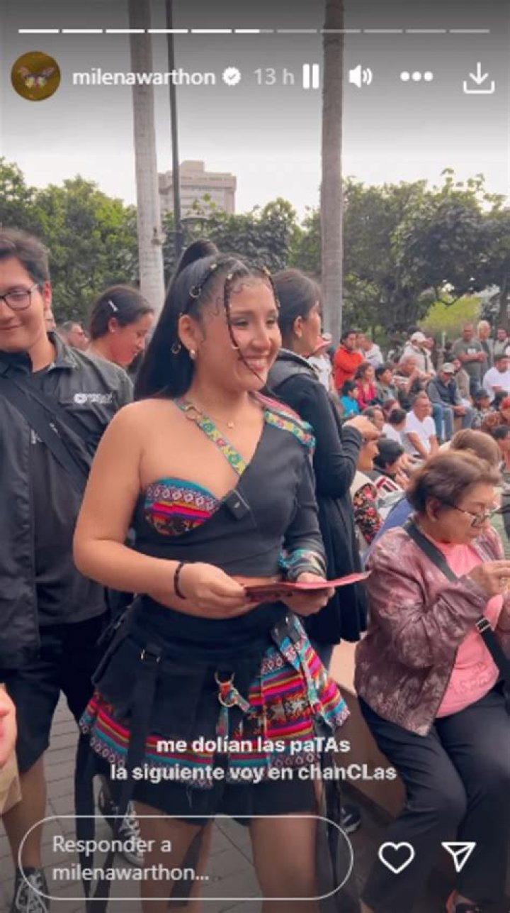 Milena Warthon in Bathing Suit is 