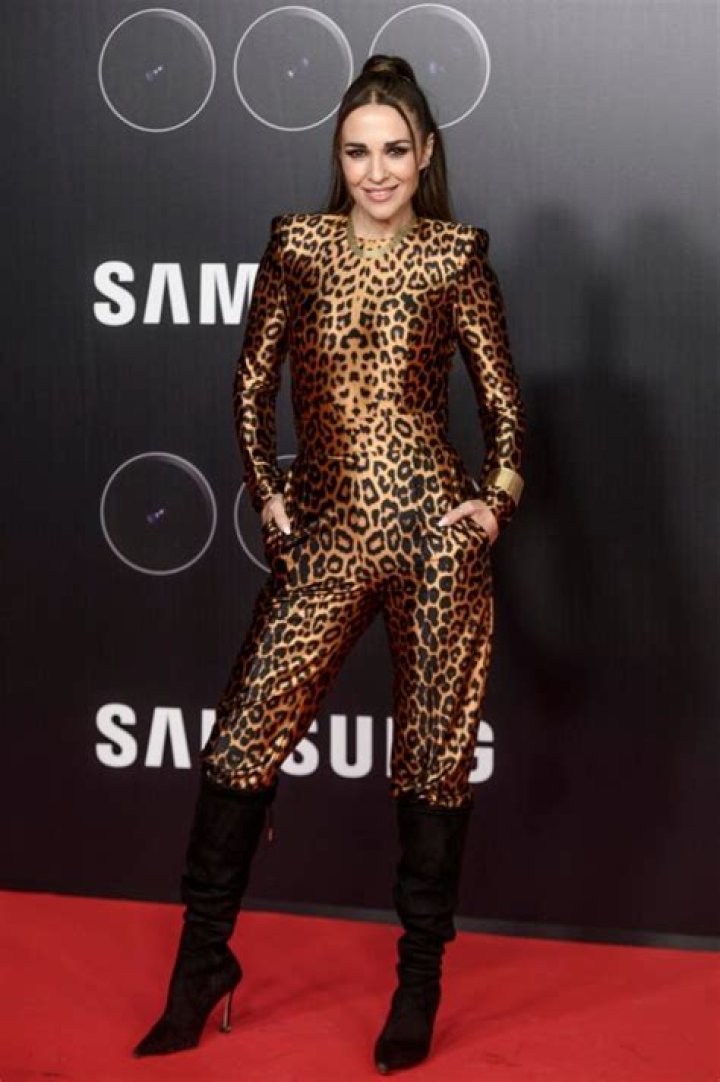 Paula Echevarría in Bathing Suit is Happy 