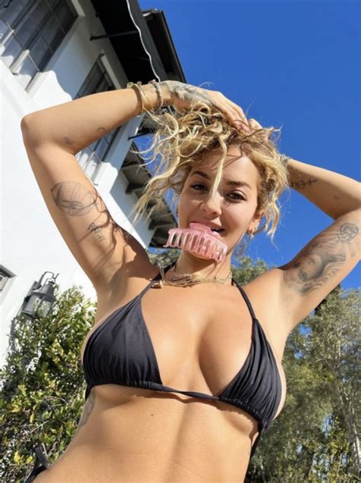 Rita Ora in Bathing Suit Says Happy Sunday — Celebwell
