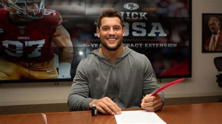 Nick Bosa contract, salary, team, net worth, wife, kids, Instagram