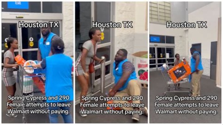 ‘Ok but the sitting on the TV slayed me’: Walmart employee goes to extreme measures to thwart a thieving Karen