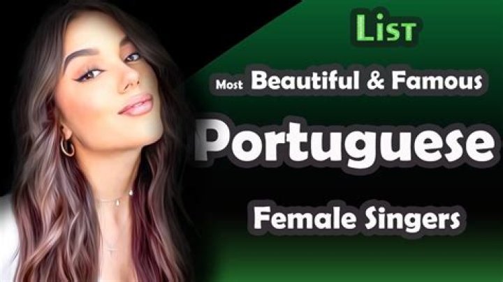 Famous Portuguese Female Singers