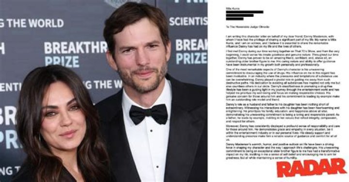 Regardless of his ill-advised support for Danny Masterson, insinuating that Ashton Kutcher is a murderer is not okay