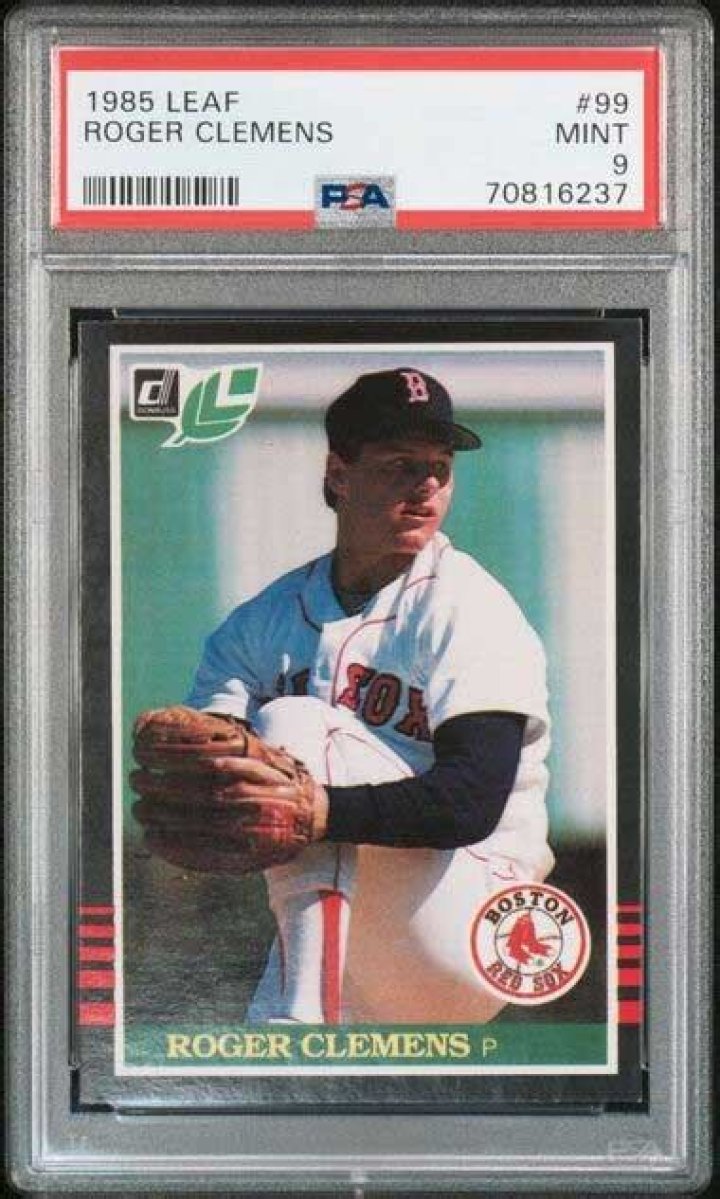 How much is Roger Clemens baseball card worth?
