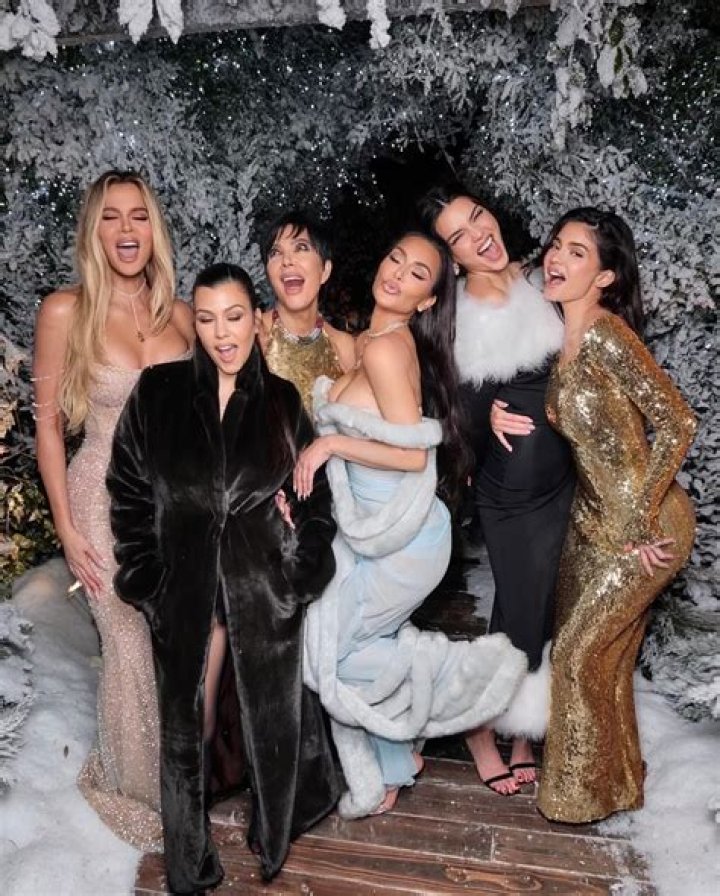 Sofia Richie And Kourtney Kardashian Wear Black Outfits At Kim Kardashian’s Christmas Eve Party In Calabasas
