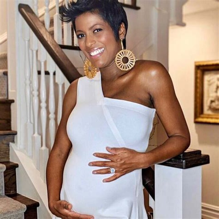 Tamron Hall’s Son, Moses, Is Already Very Fashionable In New Picture As He Celebrates 5 Weeks Old