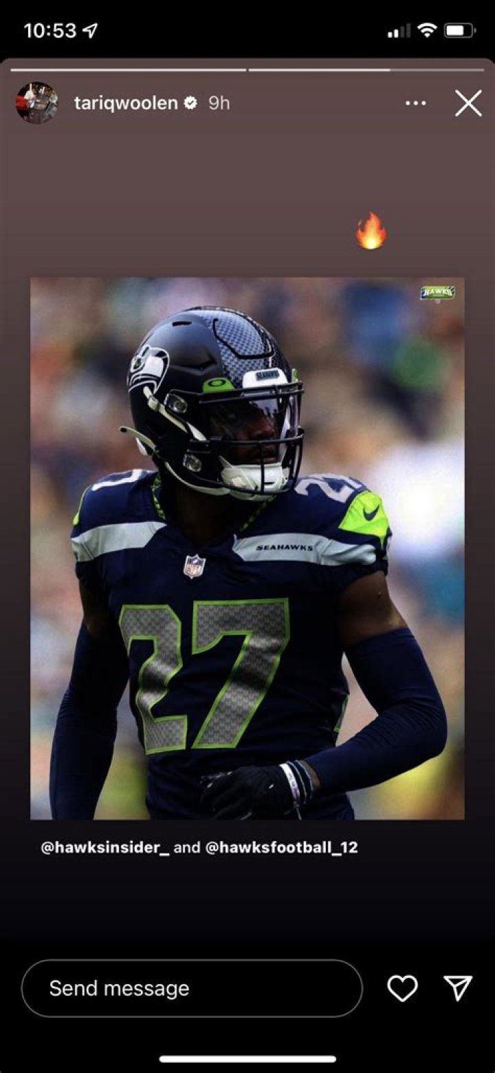 Tariq Woolen age, height, ethnicity, family, college, 40 time, draft, trade, net worth, Instagram