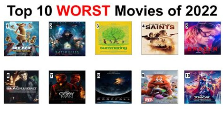 The 10 worst movies of 2022, ranked