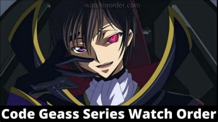 The best ‘Code Geass’ watch order